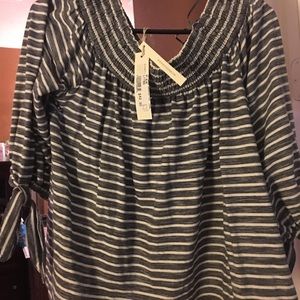 Over the shoulder shirt